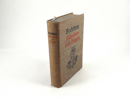 Bechstein: Märchen Und Sagen, German Children's Stories - Woven Hardcover, 1940