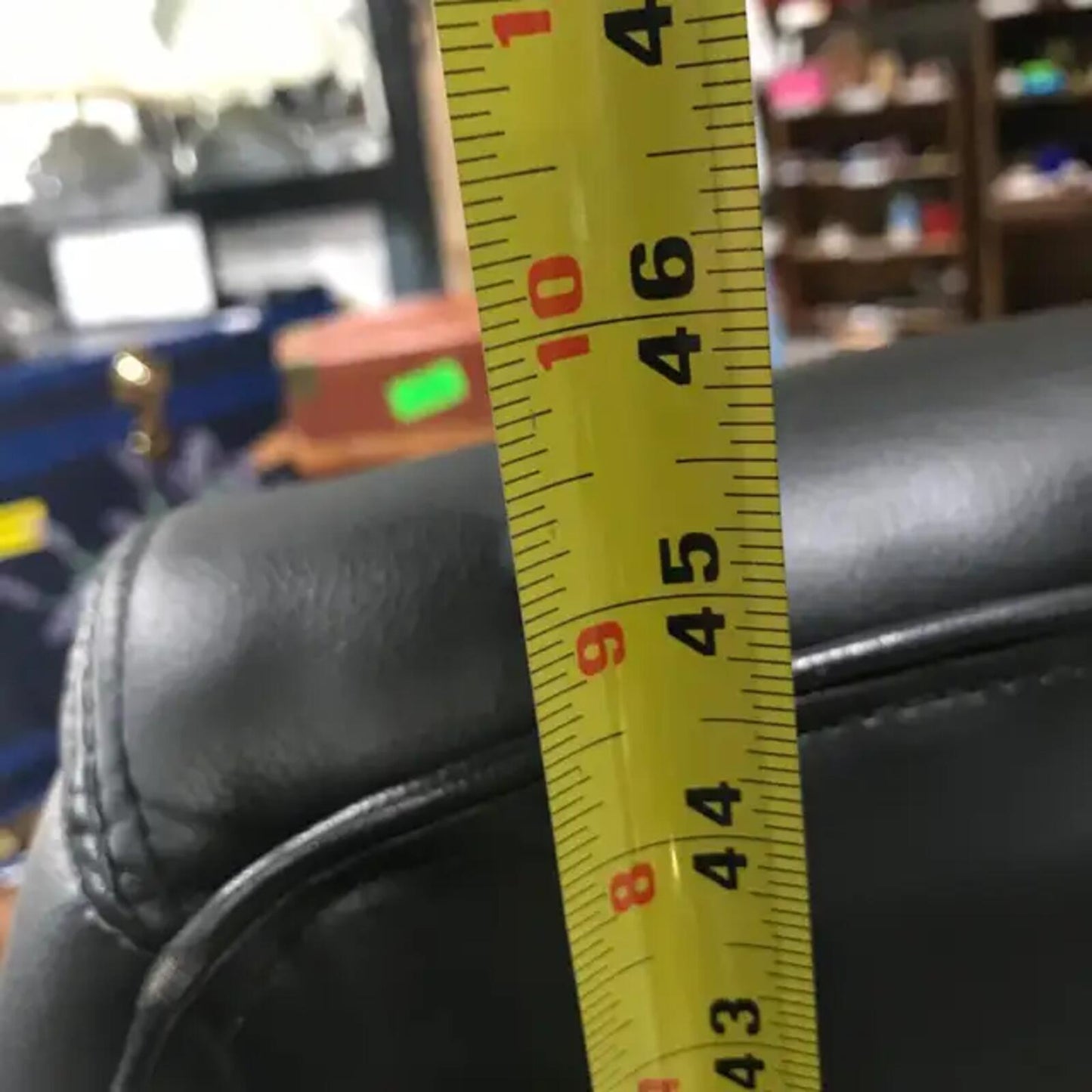 Black Adjustable Executive Office Chair 45 inch