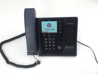Polycom VoIP Desk Telephone CX600 2201-15942-001 Microsoft Lync With Power Sup