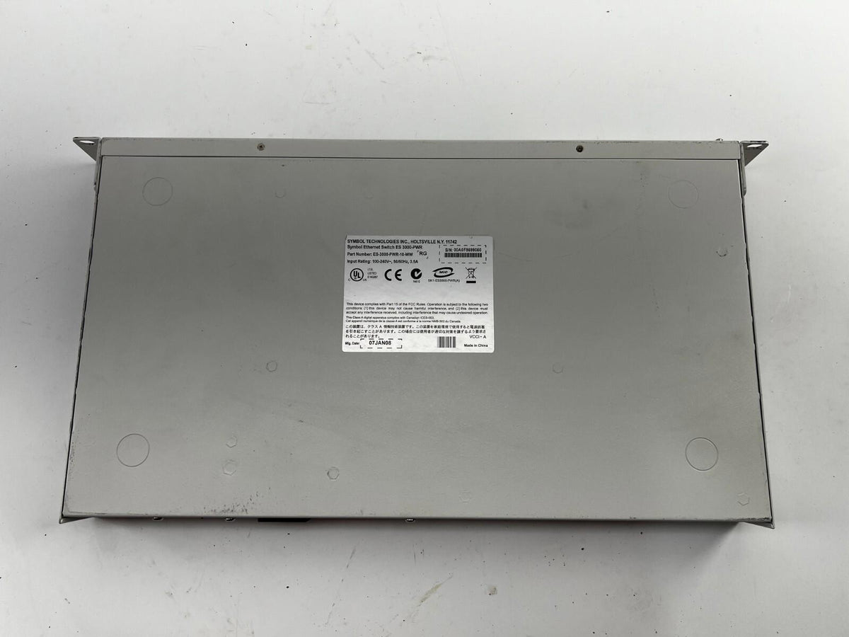 GOOD Symbol Switch Ethernet 24 ports ES-3000-PWR-10-WW Entreprise 10/100 Base-T PoE