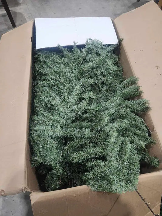 Artificial 7ft Christmas Tree - Assembly Required