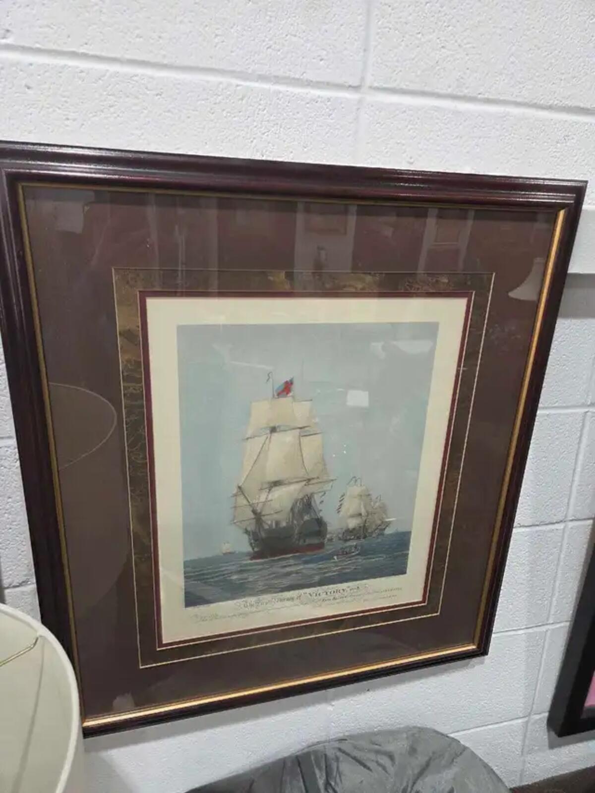 First Journey of Victory 1778 Print
