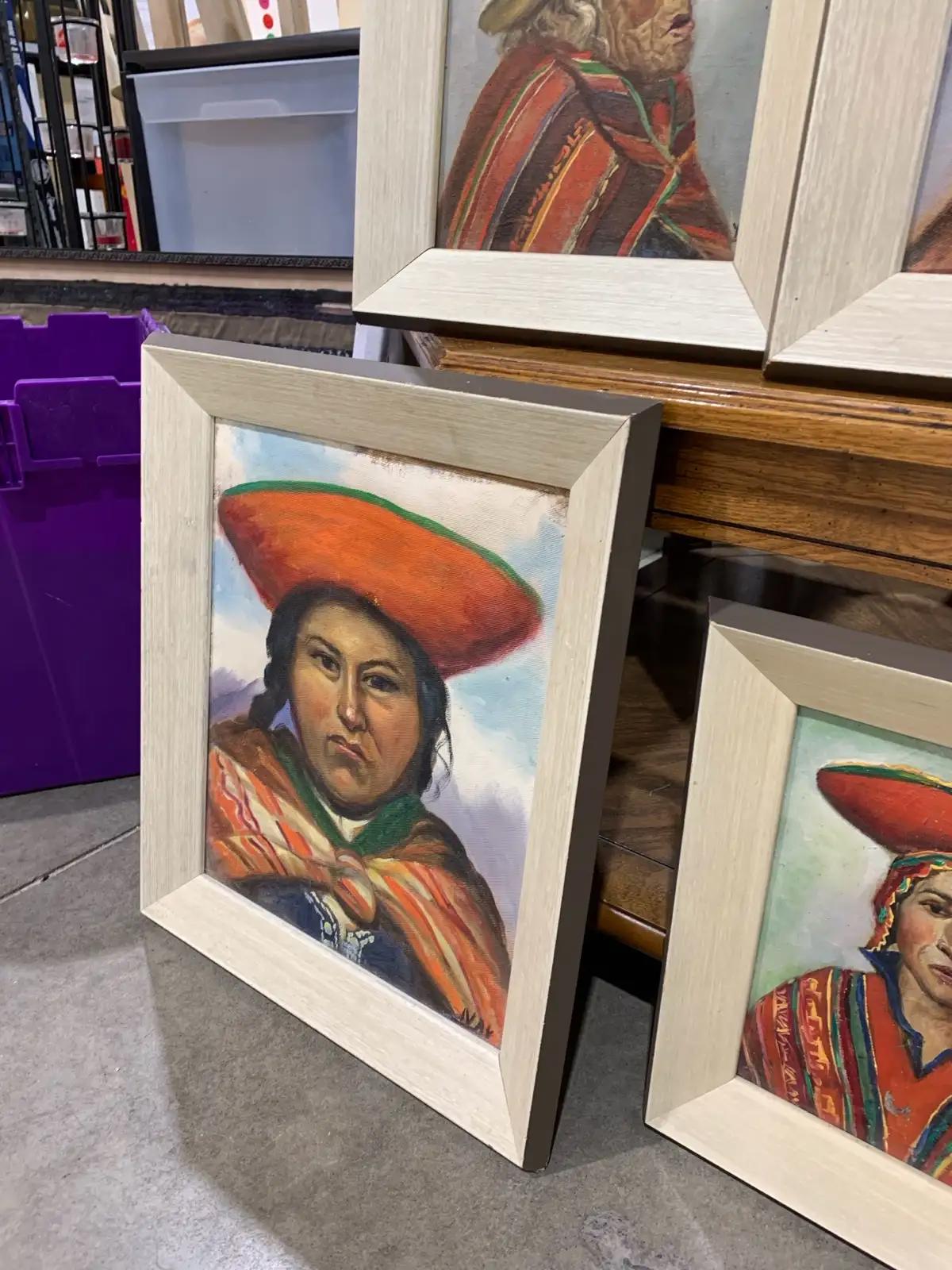 Indigenous people of El Salvador - Collection of 5