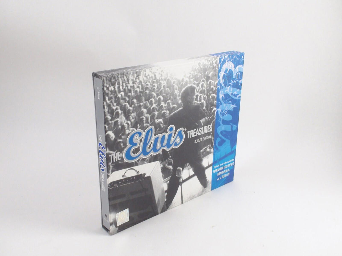 The Elvis Treasures Hard Cover Memorabilia Book By Robert Gordon, Villard