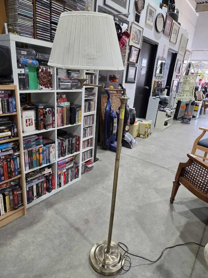 Vintage Brass 5ft Floor Lamp