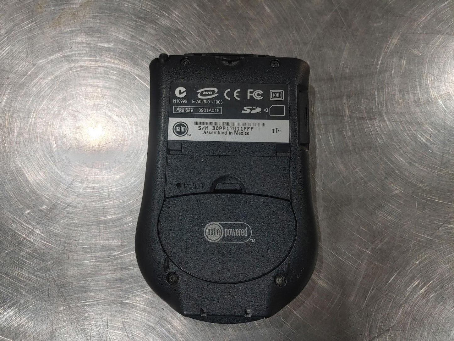 Good Condition Palm M125 PDA Black Untested