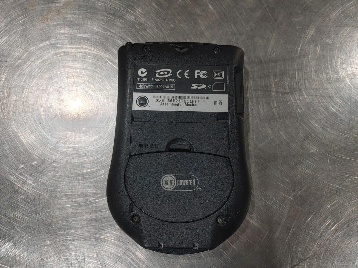PDA Palm M125 noir en bon état, non testé