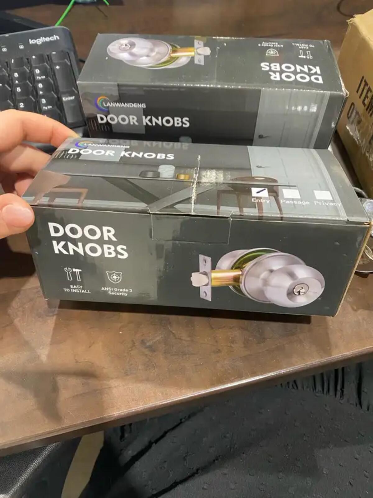 Lanwandeng Door Knobs — 5 Available