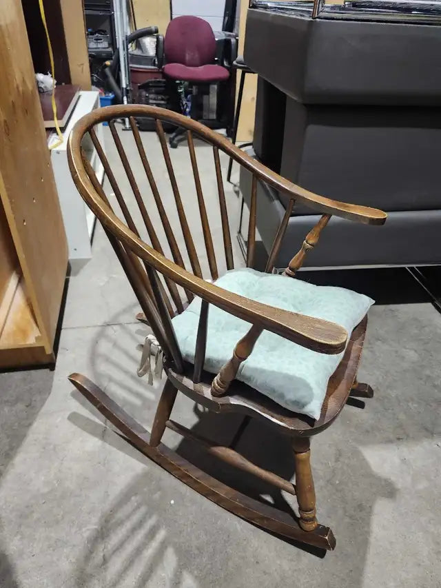 Vintage Wooden Rocking Chair