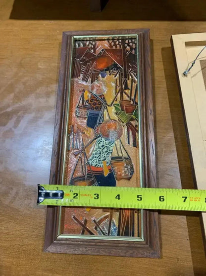 Set of 3 Thai Folk Art Wall Hangings