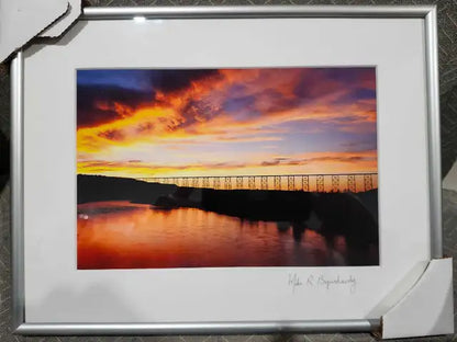 Signed/Framed Photographs by Mike Byneshewsky
