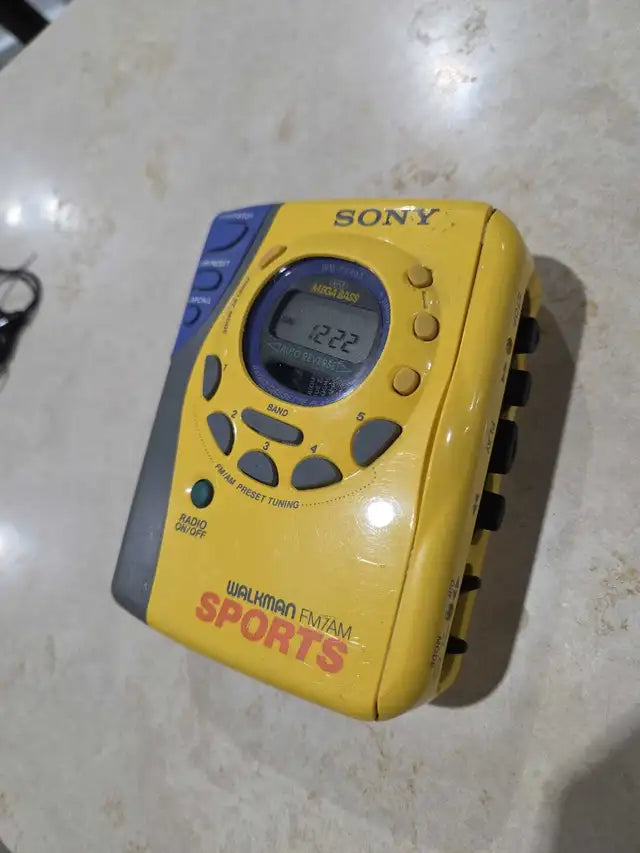 Retro Sony Portable Walkman Sports - WM-FS493