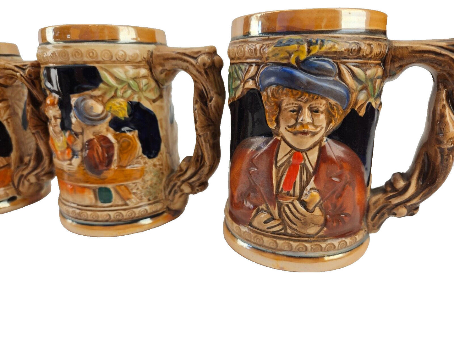 Vintage German Beer Steins and Salt/Pepper Shakers - Made in Japan