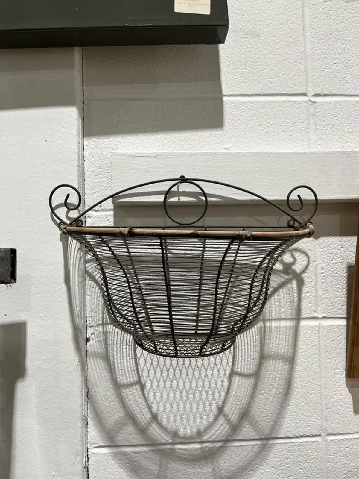 Rustic Wire Basket – Rebound Centre