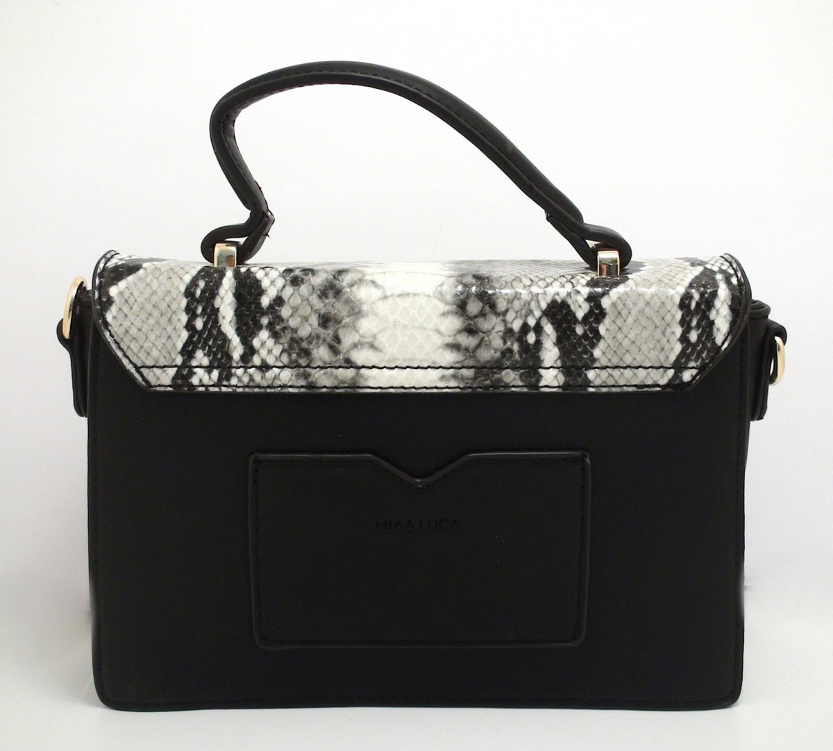 Mia & Luca Petit sac noir et serpent