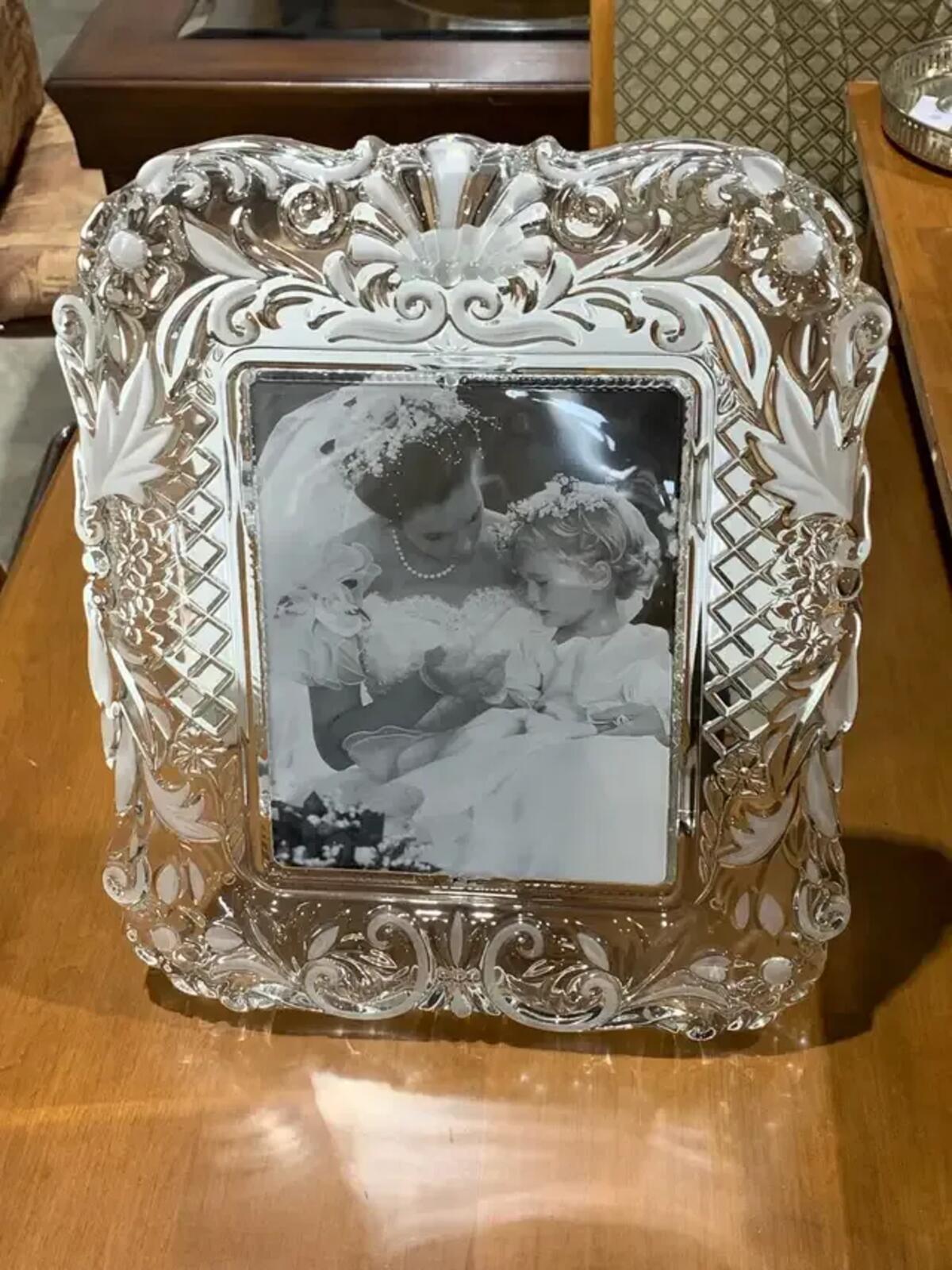 Glass Mikasa Picture Frame