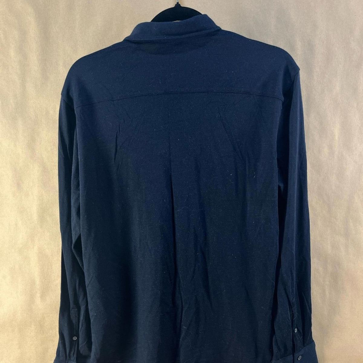 Club Monaco Classic Navy Blue Men’s Shirt (Size L)
