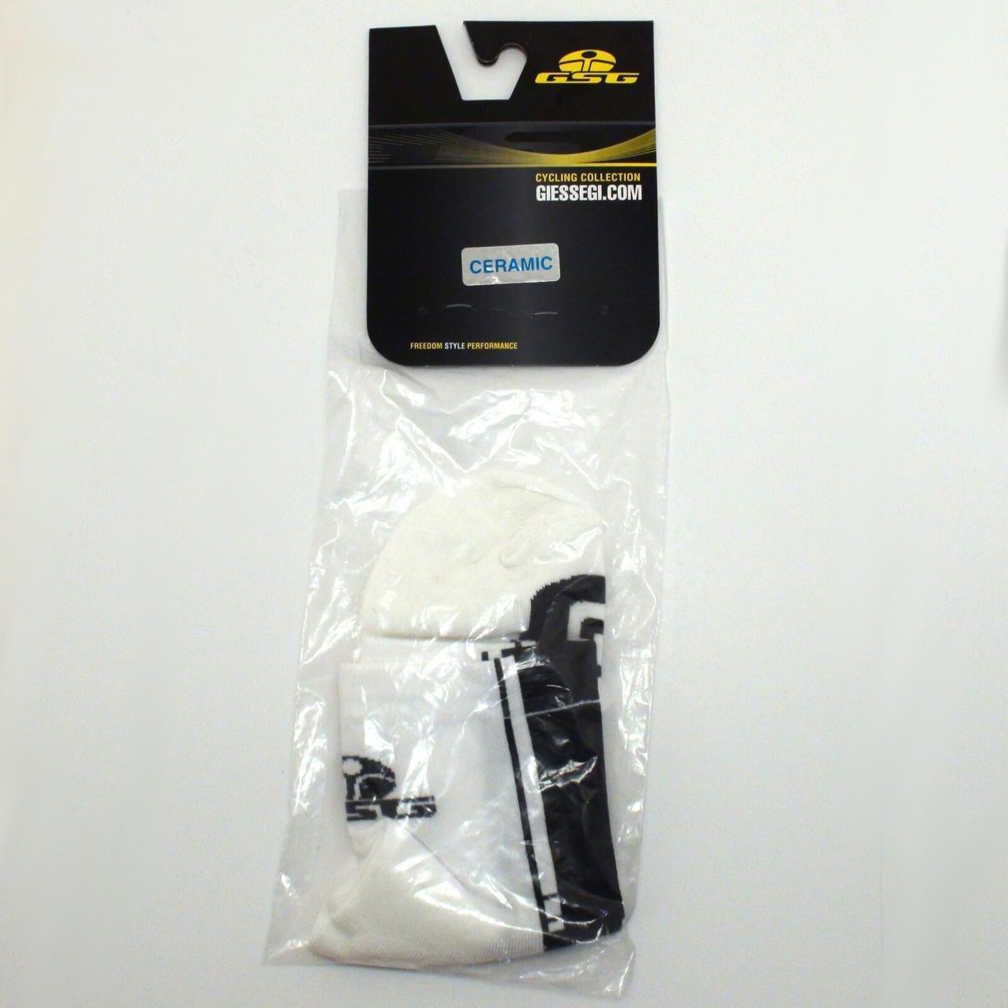 Giessegi GSG L/XL Summer Cycling Socks White