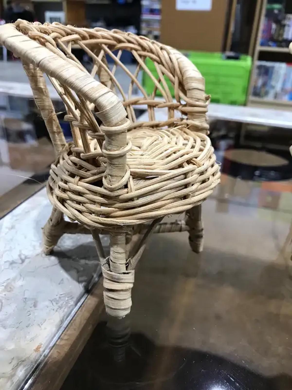 Wicker Doll Furniture Set