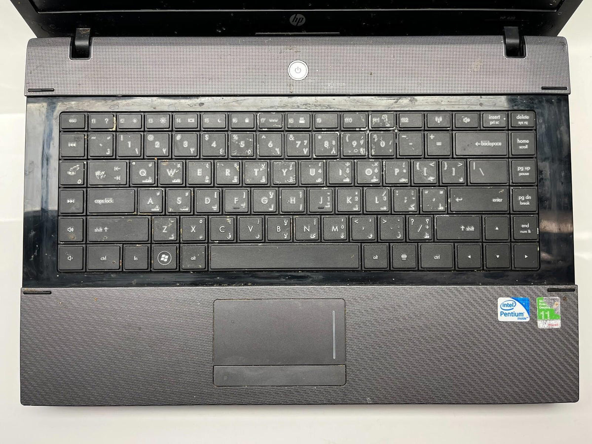 HP 620 Pentium T4500 @ 2.30 GHz 2GB RAM No HDD No OS No Battery