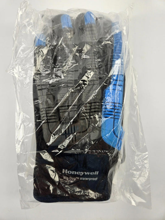 Honeywell Blue Rig Dog Xtreme Gloves, ANSI A6, Slip-On, 10/XL
