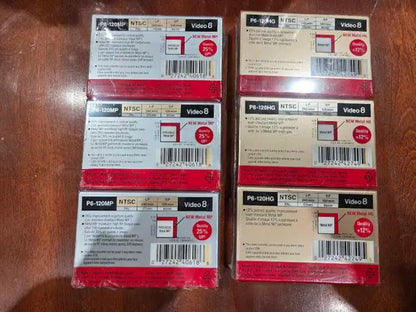 New! Sony 8mm Video8 Tapes