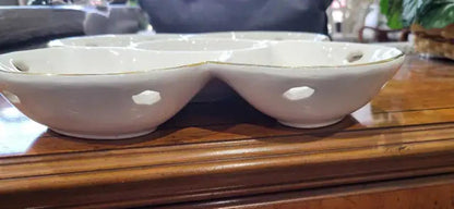 Ceramic Serving Platter with 5 Compartments