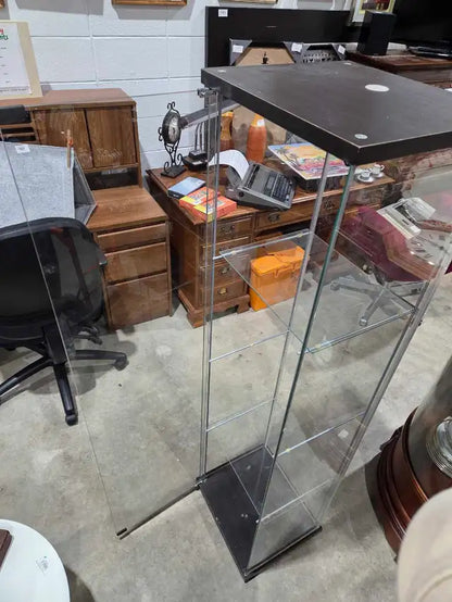 Ikea DETOLF Glass Display Case