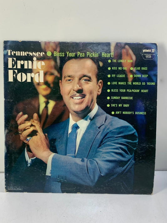 Tennessee Ernie Ford - Bless Your Pea Pickin' Heart! (Vinyl LP) 1966