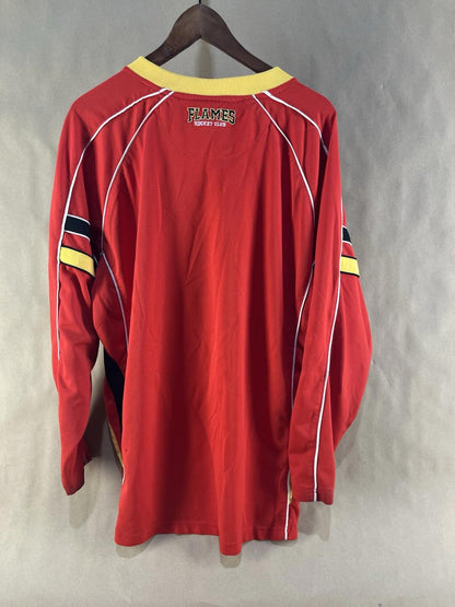 Vintage Calgary Flames Hockey Jersey (Size XL)