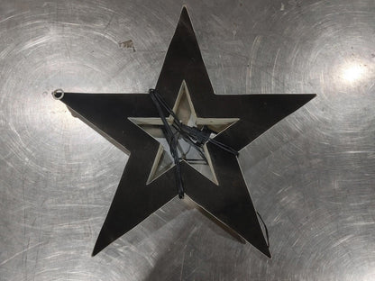 Good Condition Christmas Light up Star Wall Ornament Tested Working