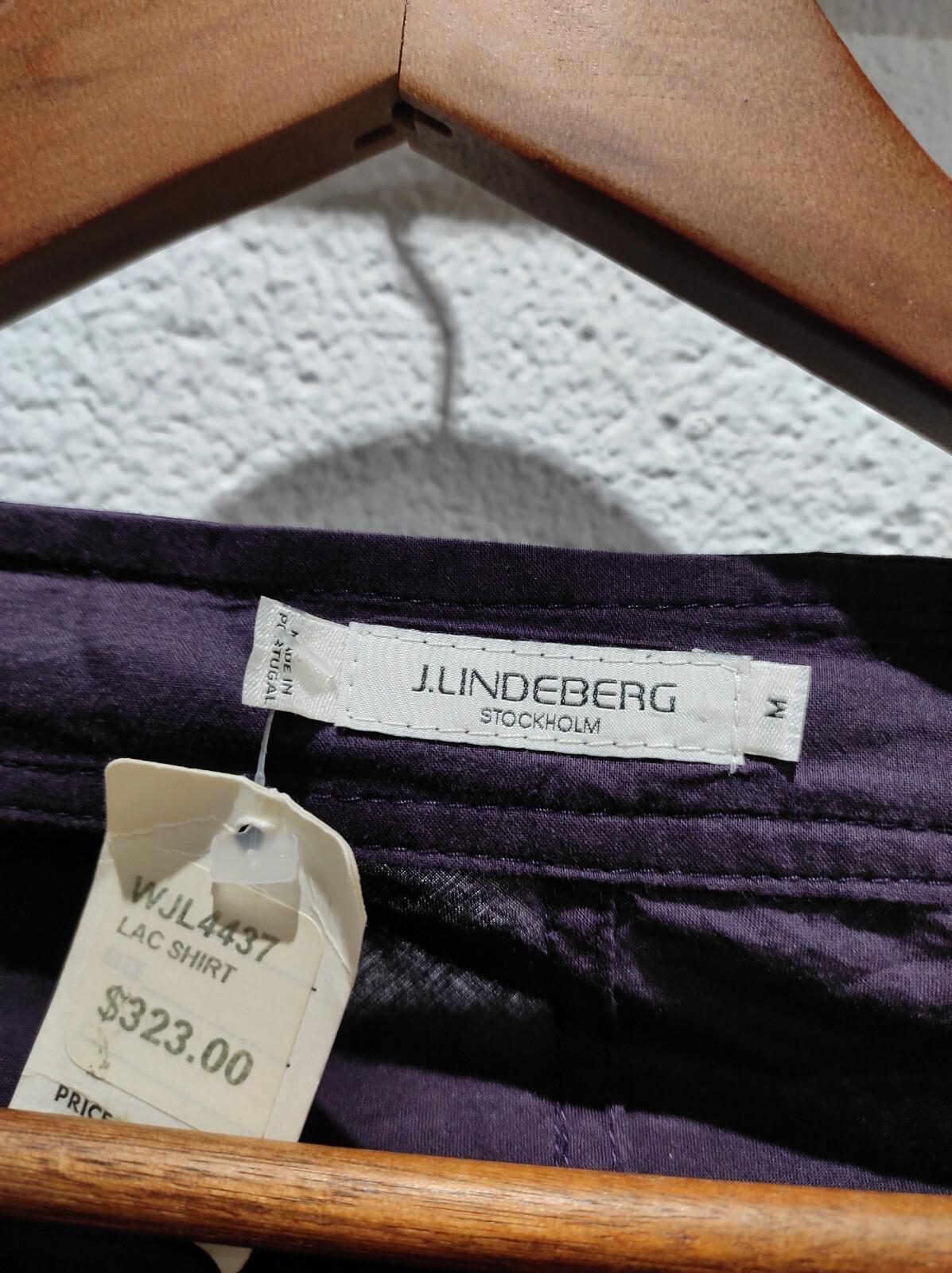 New with Tags | Women's Shirt | J. Lindeberg, Stockholm | M / Medium | Purple |