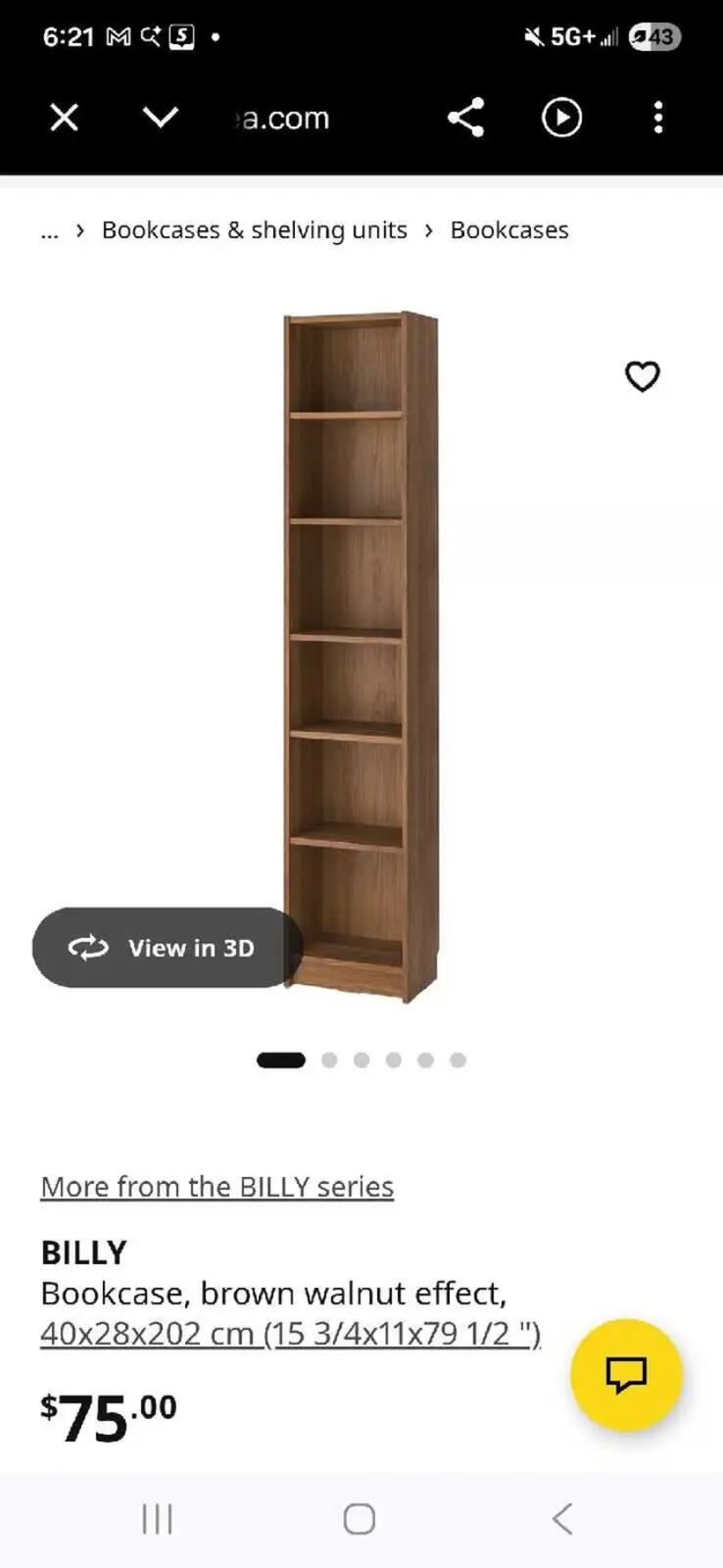 IKEA Billy Bookcase