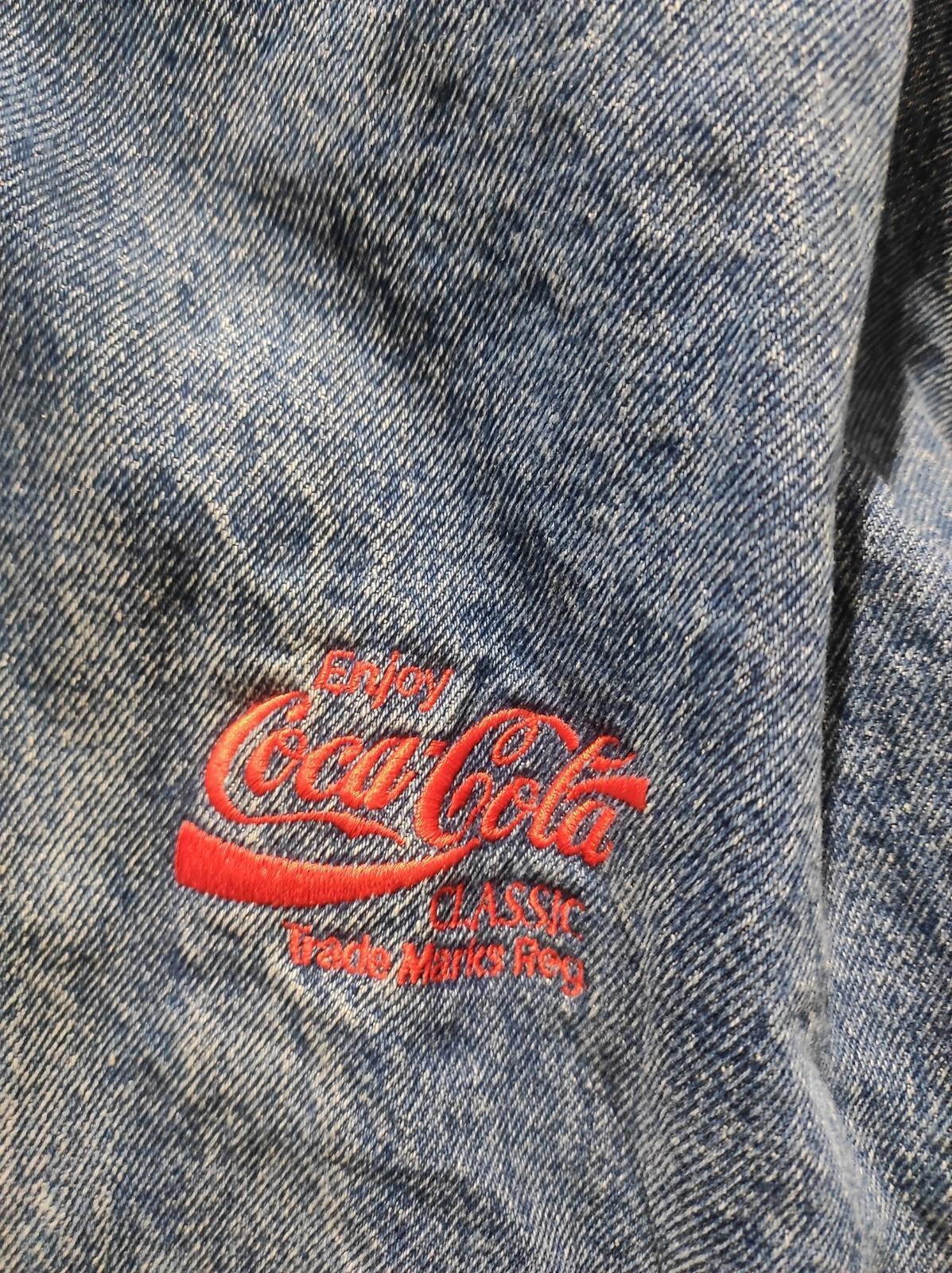Vintage International Denim Coca-cola Men’s XL Varsity Jacket