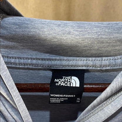 The North Face Women’s Grey Lightweight Long Sleeve Hoodie (Size XL)
