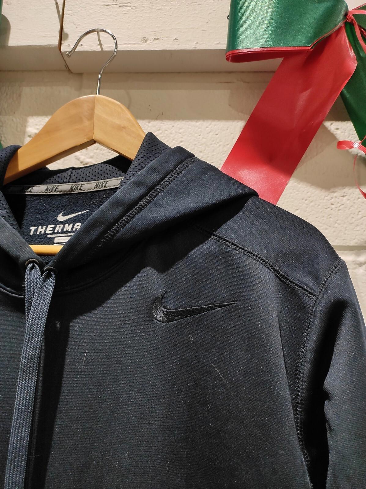 NIKE KO 2.0 THERMA-FIT HOODIE SWEATSHIRT GREY BLACK (SIZE M)