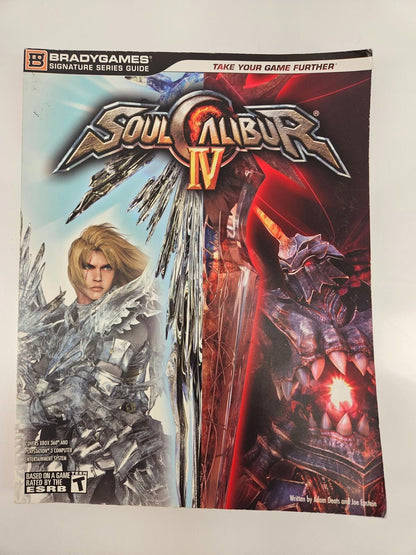Soul Caliber IV 4 Strategy Guide Bradygames Prima