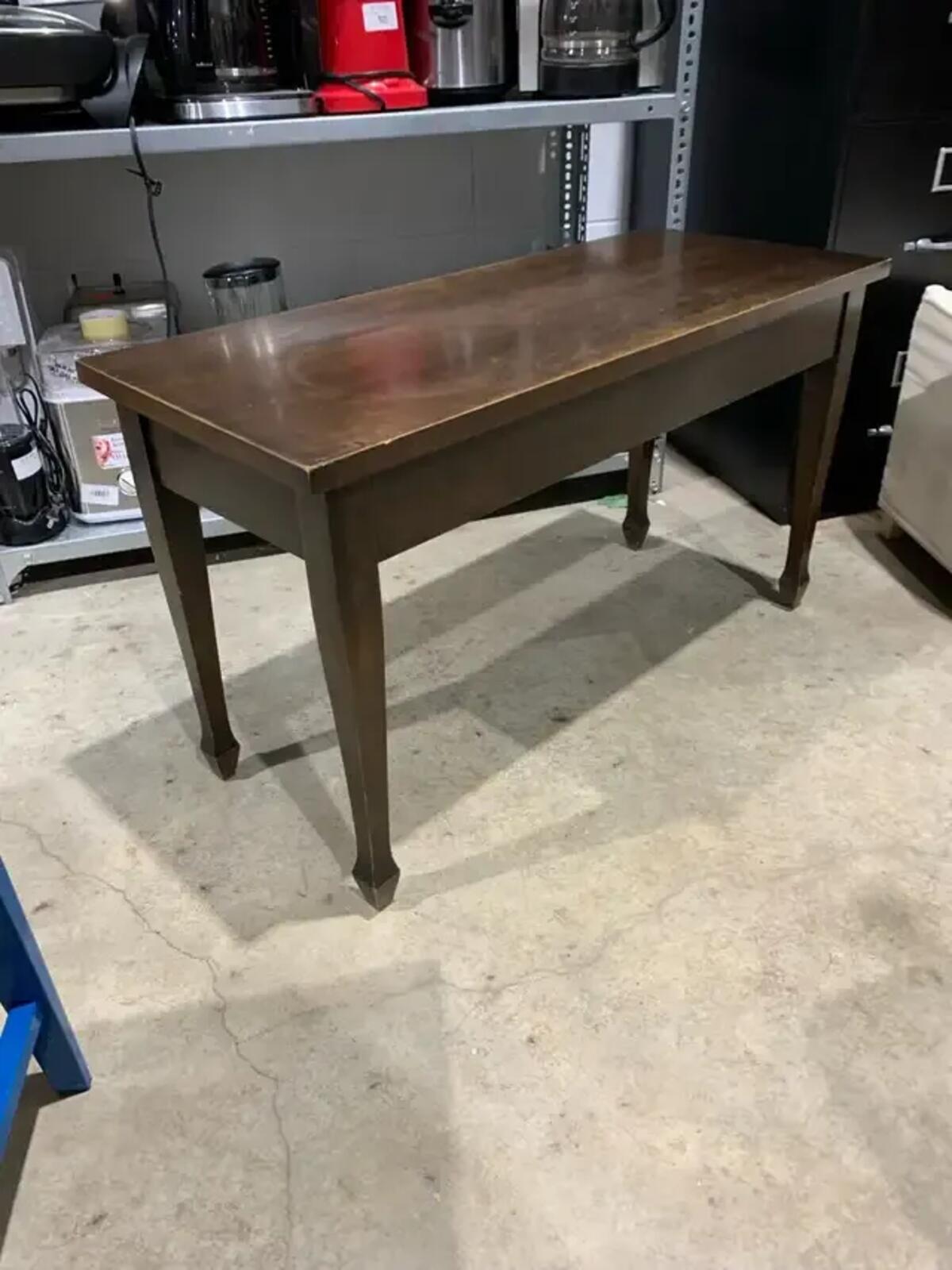Antique Thomas K.D Piano Bench