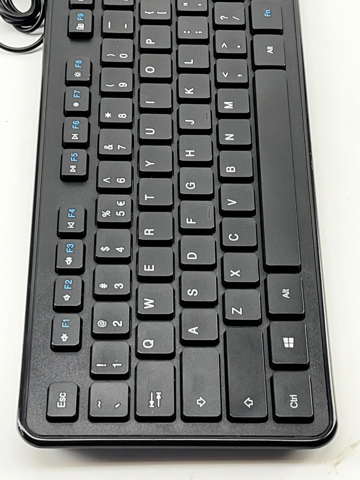 staples wired keyboard black (59551-CA)