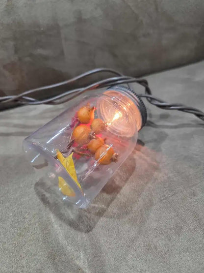 Fall Jar String Lights - 10ft