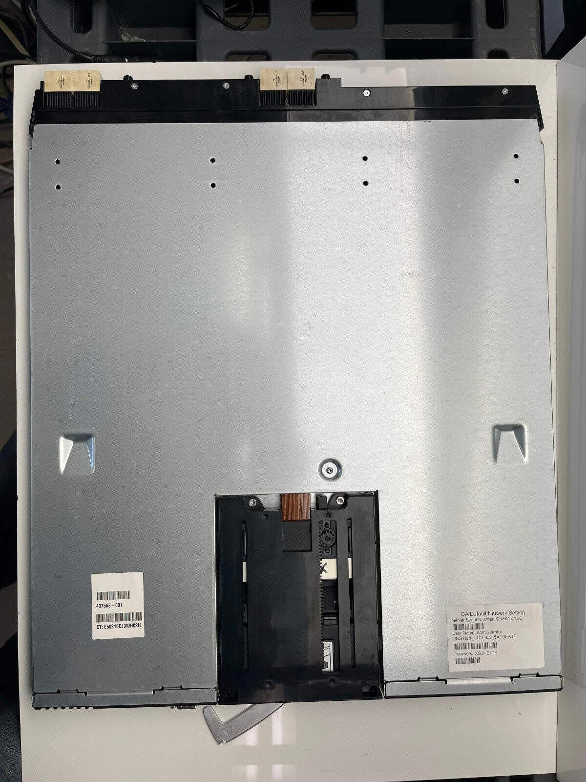 HP Onboard Administrator Module for BLC3000 437568-001 UNTESTED FOR PARTS