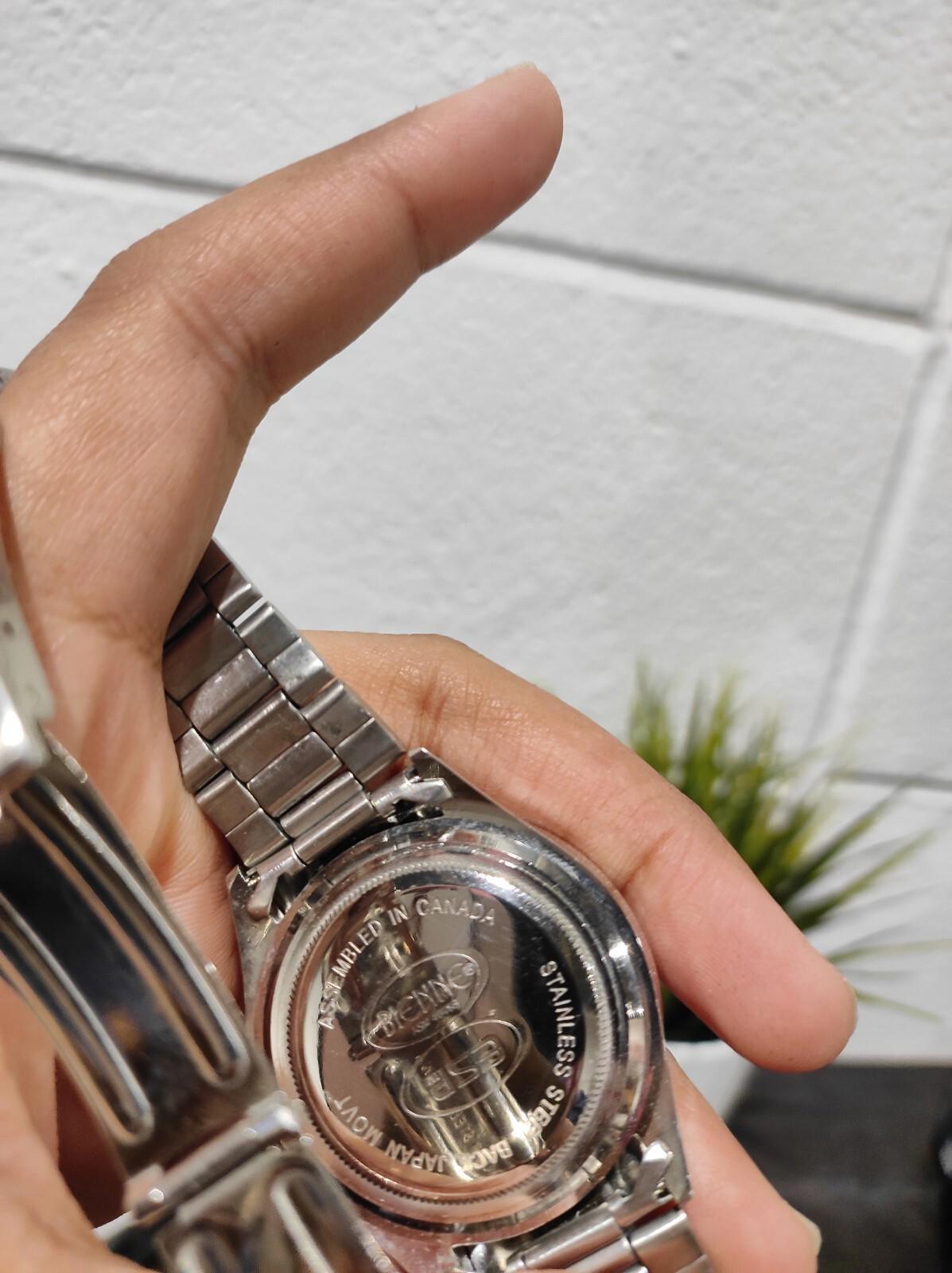 Homburg Quartz Watch Stainless Steel Belt