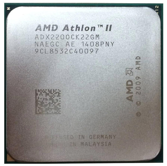 2 PACK AMD Athlon II (2) AM3 CPUs Untested Lot of 2 For Parts