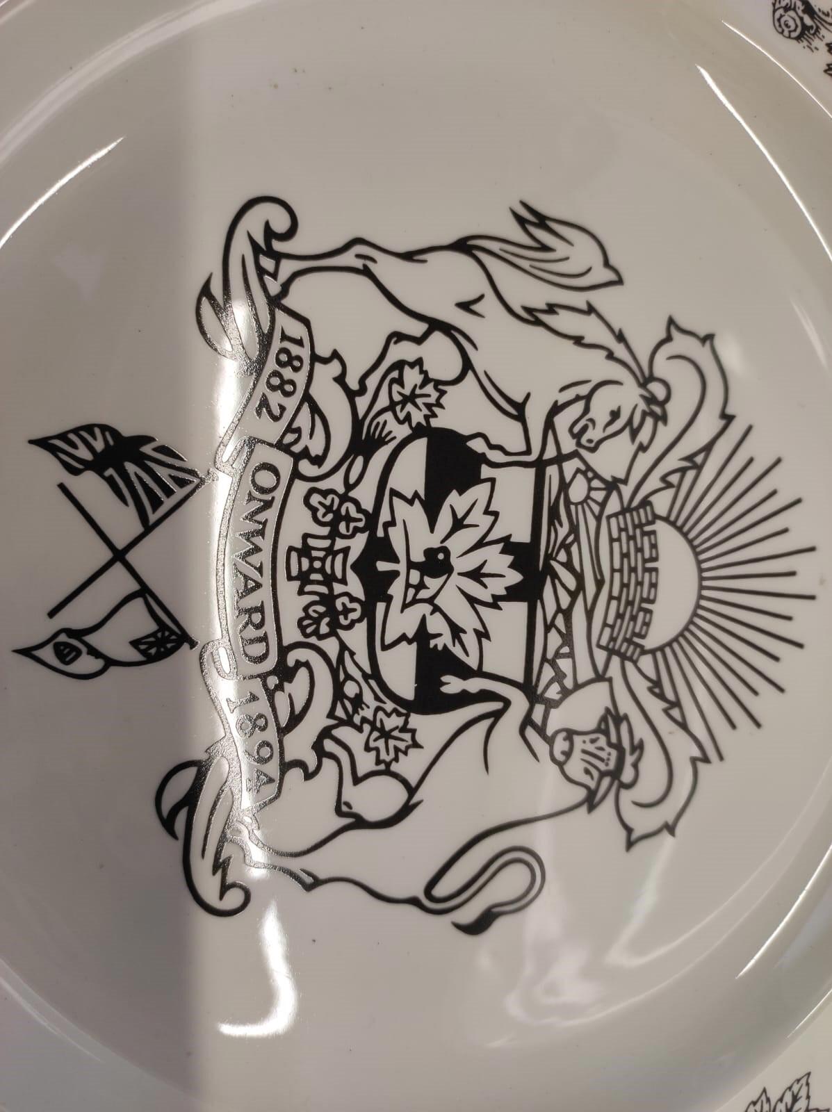 Wedgwood Calgary Centennial Plate 1875-1975