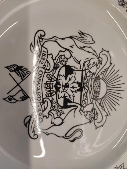 Wedgwood Calgary Centennial Plate 1875-1975