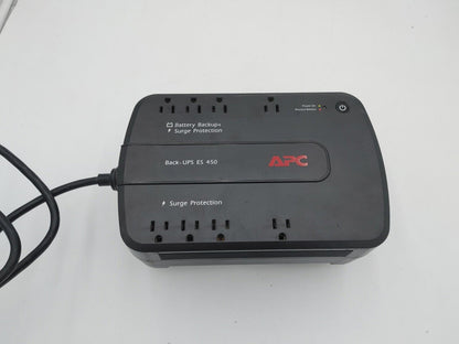 Good Condition APC Back-UPS ES 450 BE450G No Battery Black Tested Working