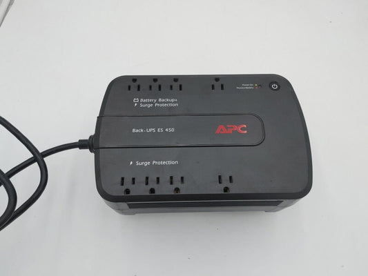 Good Condition APC Back-UPS ES 450 BE450G No Battery Black Tested Working