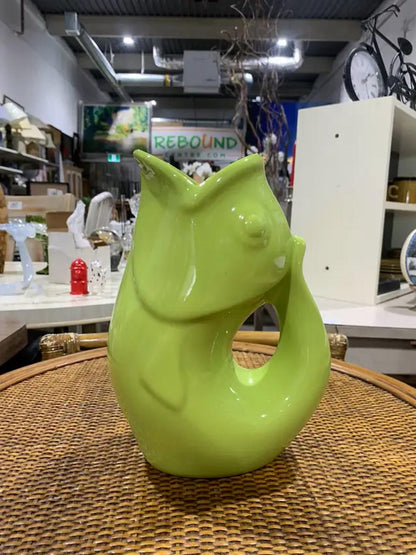 Green Gurgle Jug