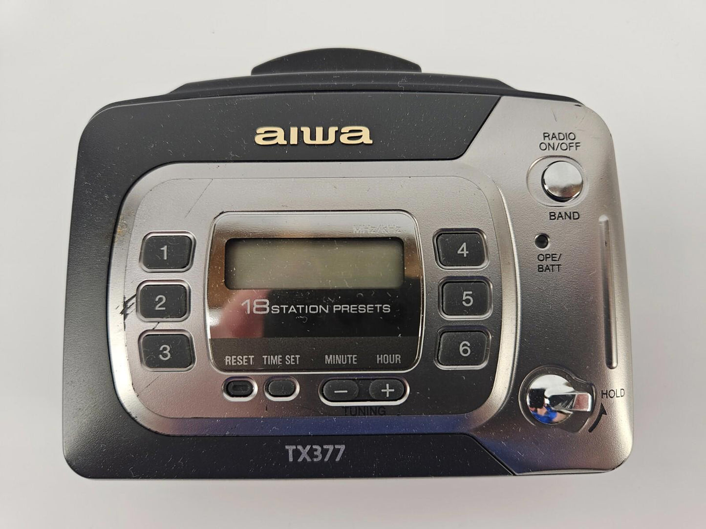 AIWA TX377 Portable Cassette Player Walkman FM/AM Radio *Parts*