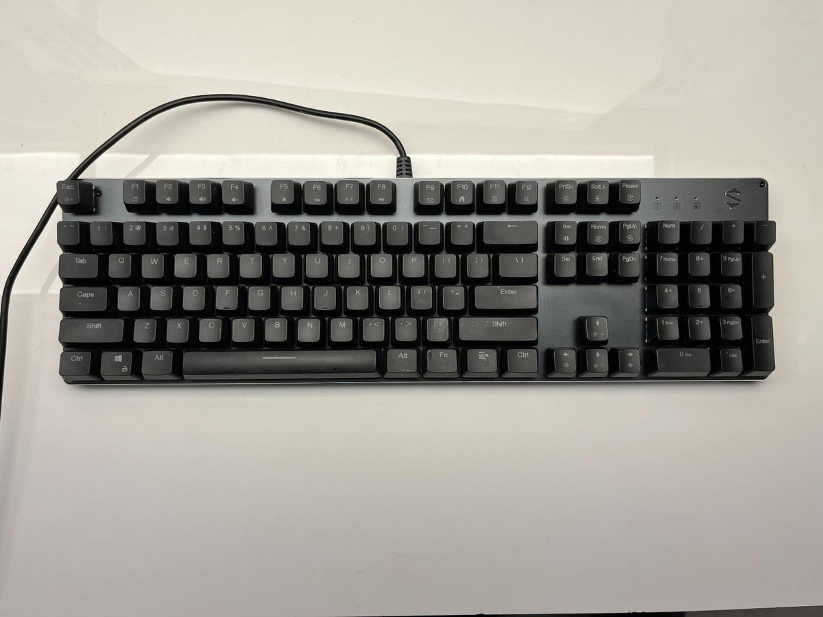 Clavier gaming mécanique Black Shark BS-K2, rétroéclairage RGB, switchs bleus